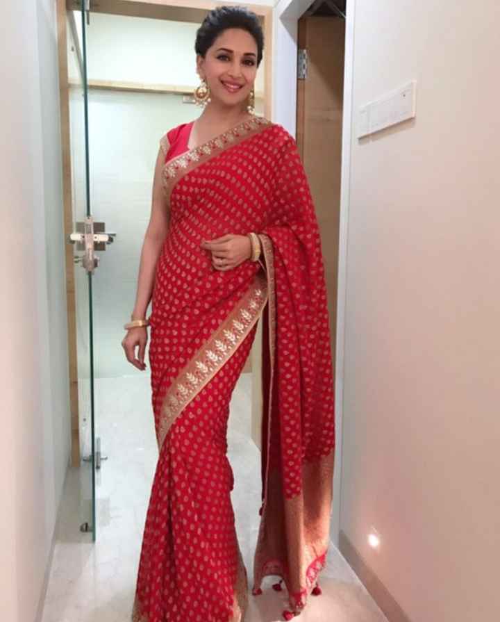 Looking for a red saree - 1
