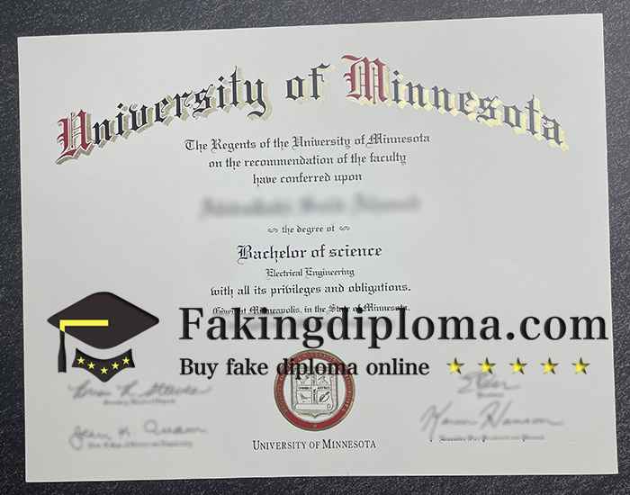 How to buy University of Minnesota fake diploma? - 1
