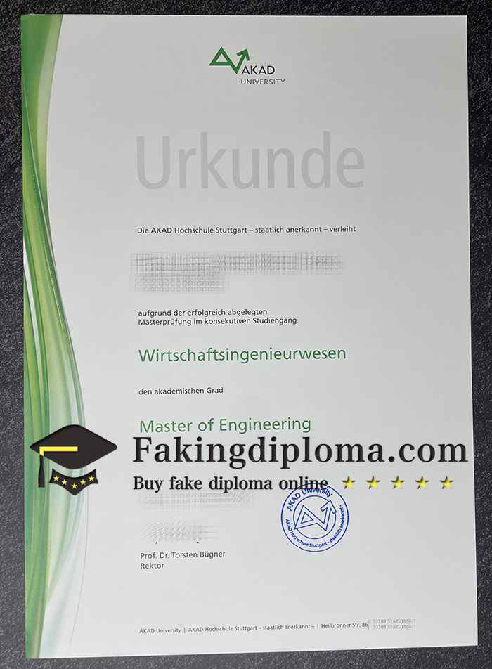 Where to buy akad University fake diploma? - 1