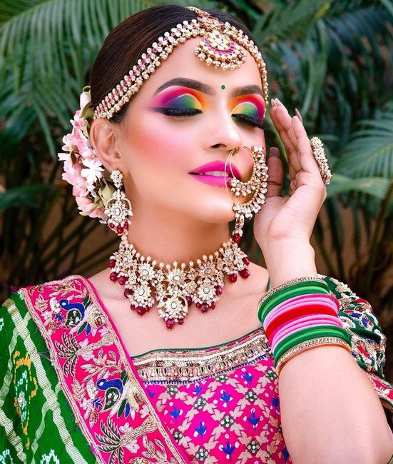 Rainbow Eye makeup! - 1