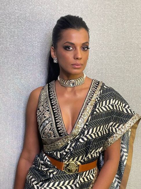 Mugdha Godse and Rahul Dev take to the IIFA Awards in out of the world outfits! 4