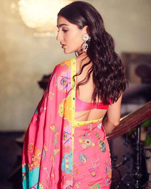 #Celebritystyle: Sara Ali Khan Looks Beautiful in this Saree! - 2