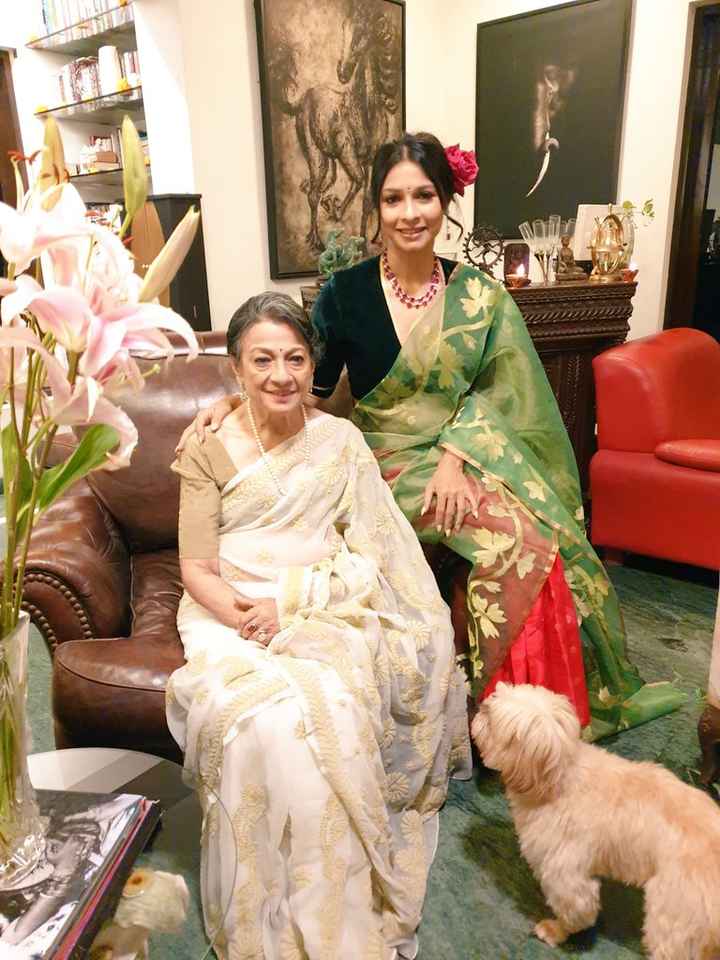 #Celebritystyle: Tanishaa Mukerji looks goregrous in the Diwali outfit! - 5