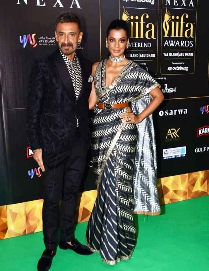 Mugdha Godse and Rahul Dev take to the iifa Awards in out of the world outfits! - 6