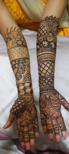 Lucky Mehandi Art home service 2