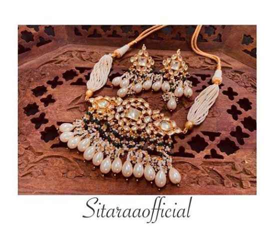 One of the most beautiful Kundan set everrr😍 - 1
