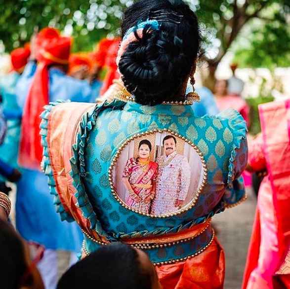 Blouse with Parent's picture on it? - 1