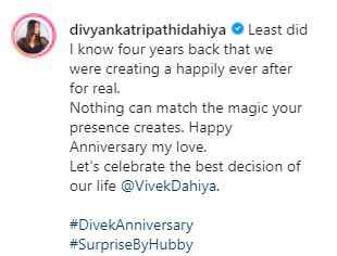 Vivek Dahiya and Divyanka Tripathi feels like match made in heaven to me! - 2