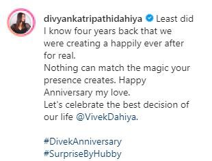 Vivek Dahiya and Divyanka Tripathi feels like match made in heaven to me! - 2