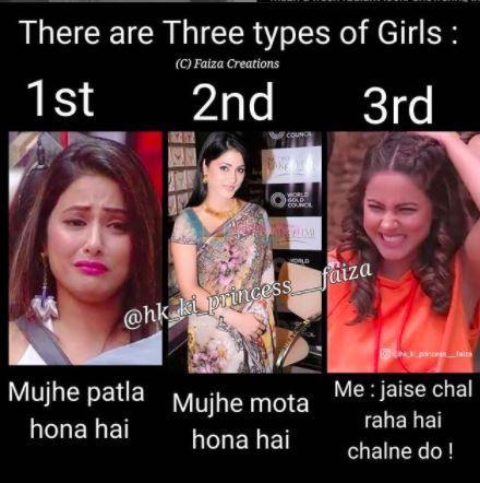 i belong to the third category of girls now😂 1
