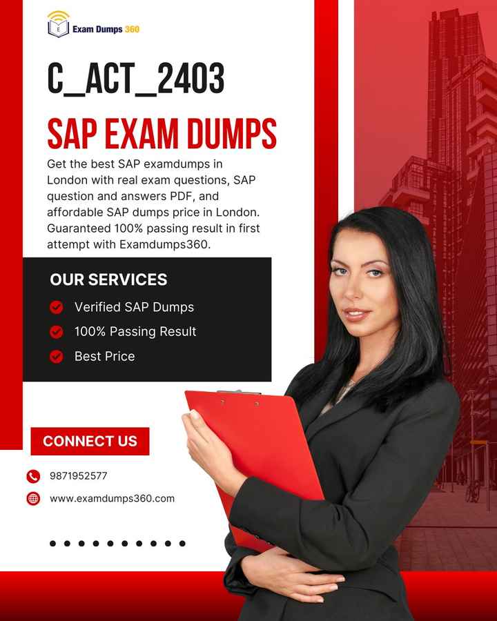 SAP Examdumps in London – Guaranteed Success in Your SAP Exam