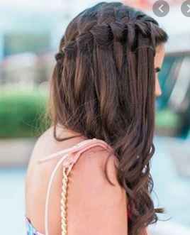 Which hairstyle will look better on my long hair? - 1