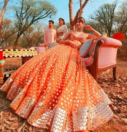 i never knew mirror work could look this elegant! - 1