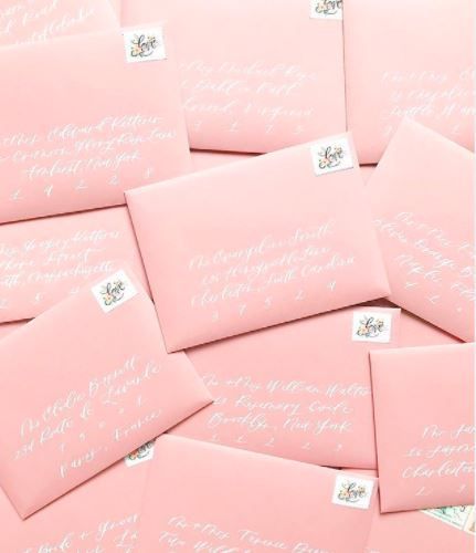Envelope Designs in Baby Pink Colour! 3