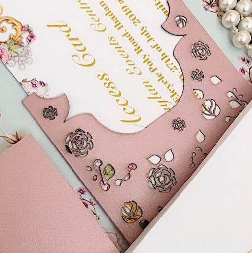 Envelope Designs in Baby Pink Colour! 2