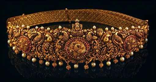 Looking for a kamarbandh in golden colour! - 1