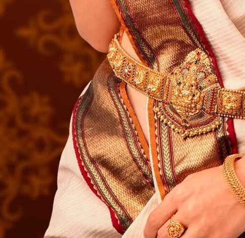 Looking for a kamarbandh in golden colour! - 2