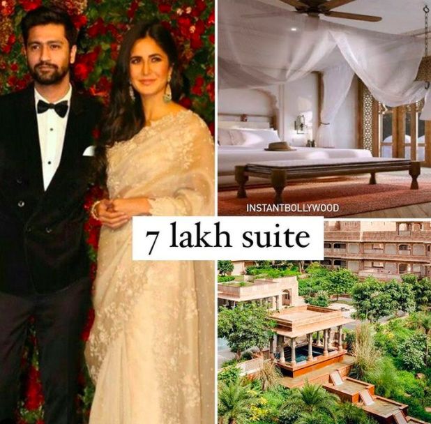 Vic-kat will stay in a suite with a tariff of Rs 7 lakh during their wedding! - 1
