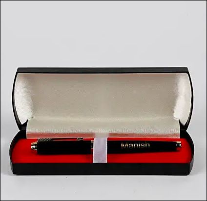 Personalised engraved roller pen 1