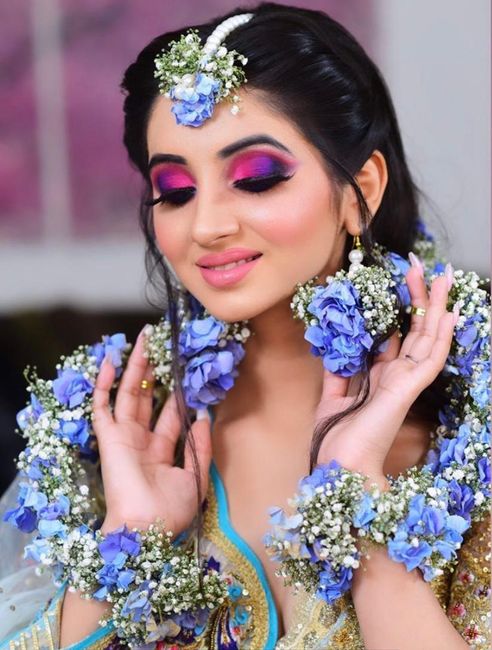 This bride's floral jewellery set is setting the standards sky high 😍 1