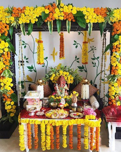 Décor for home pooja - 1