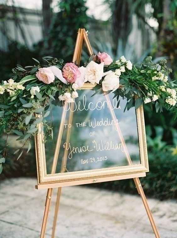 wedding board