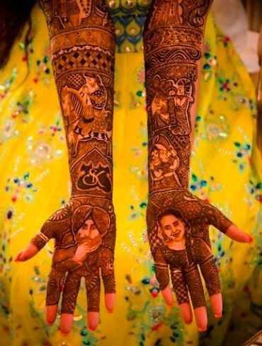 How about this portrait mehndi? - 1
