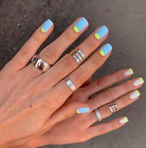 Do you guys like fluorescent nailpaints? - 1
