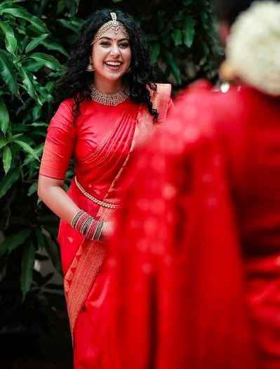 Mathapatti with open hair - 2