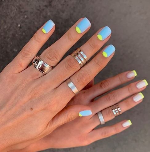 Do you guys like fluorescent nailpaints? 1