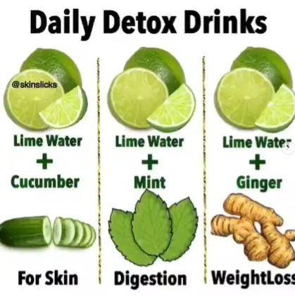 Detox drinks for different benefits - 1