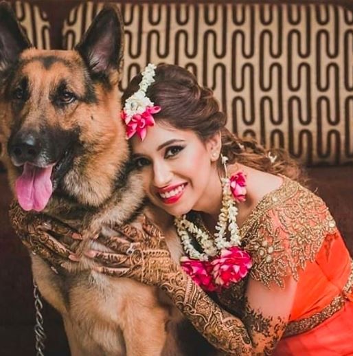 Cute couple photos with their pooch 10