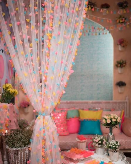 How gorgeous is this Tassled curtain😍 1
