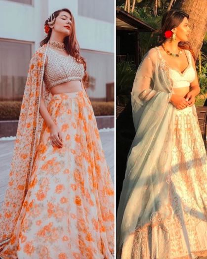 Niki Mehra shared all her Lehenga outfits look! 1