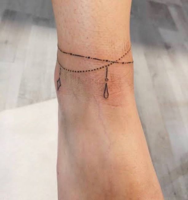 I am going to get an anklet tattoo next week! 1