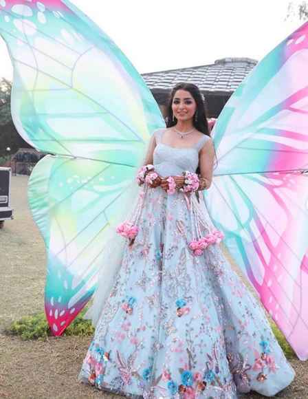 Bride with the wings!😍😍 - 1