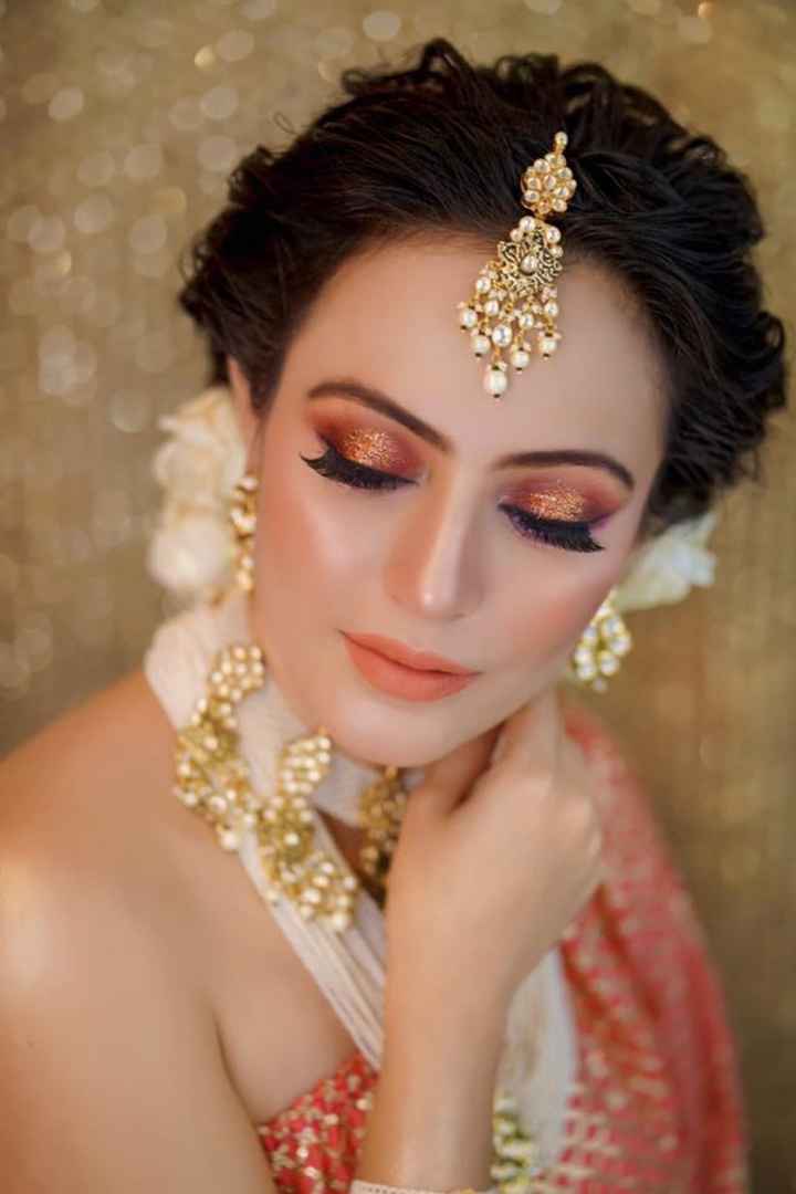 Orange & Gold Shimmer