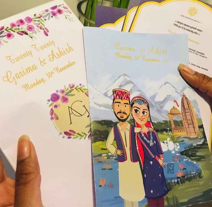Please suggest me some different or quirky kind of invitation cards - 1