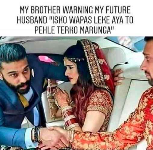 My brother warning my Future husband like🤣🤣 - 1