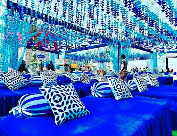 Guys see this unique & fun dreamy blue décor idea 😍 1