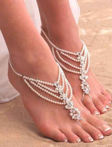 What do you guys think of this layered beaded anklet😍 - 1