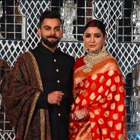 Red banarasi saree instead of wedding lehenga? - 1