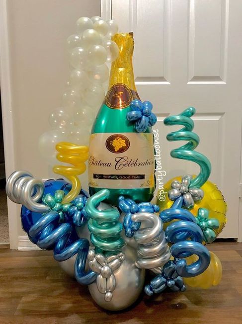 Champagne Balloons 1