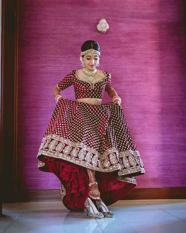 Velvet Lehenga