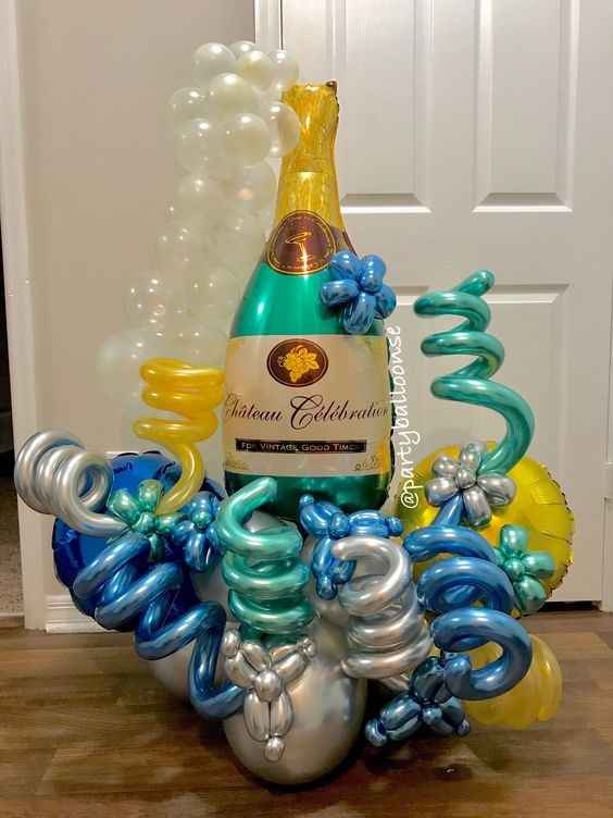 Champagne Balloon