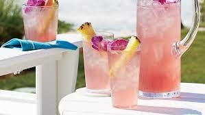 Pink lemonade with vodka for my girls 1