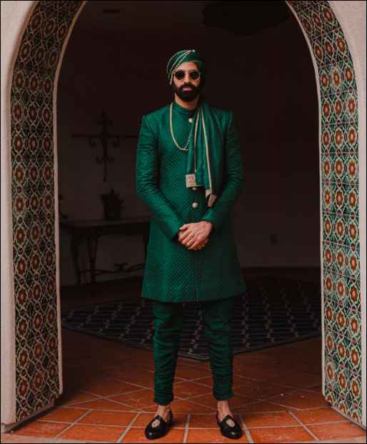 Bros, how do you like the colour of this sherwani? - 1