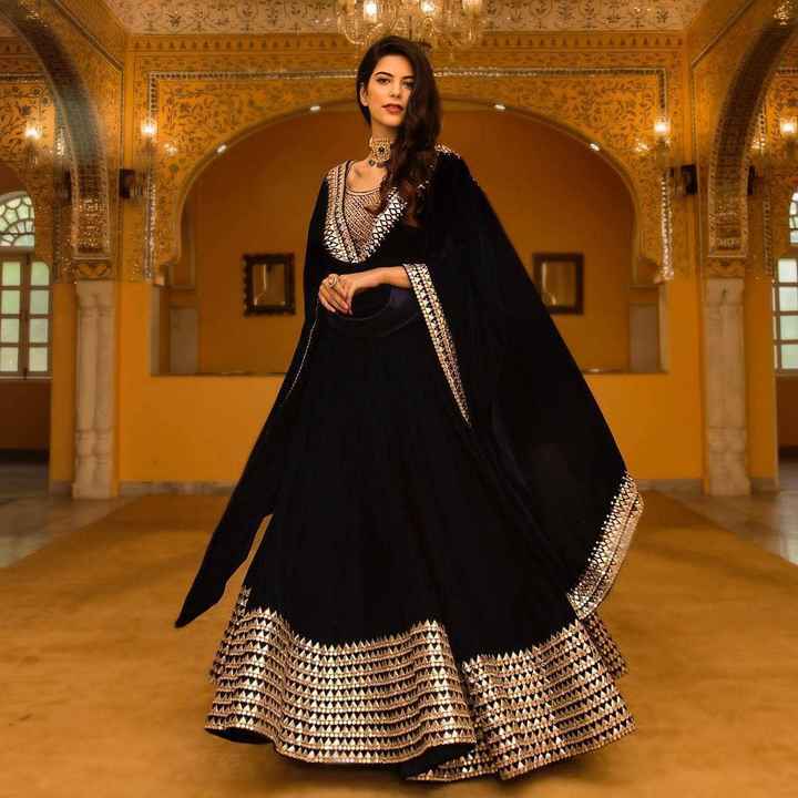 Black Lehenga! - 1