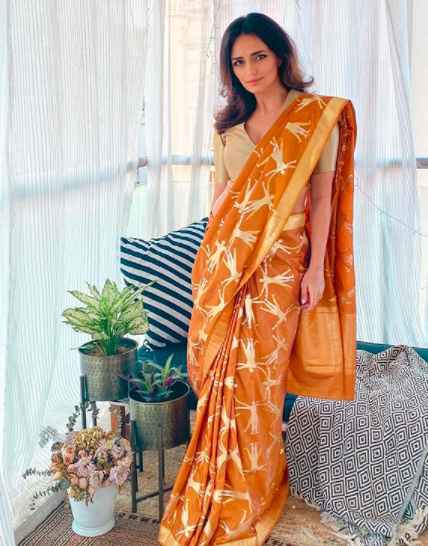 a sustainable saree! - 1