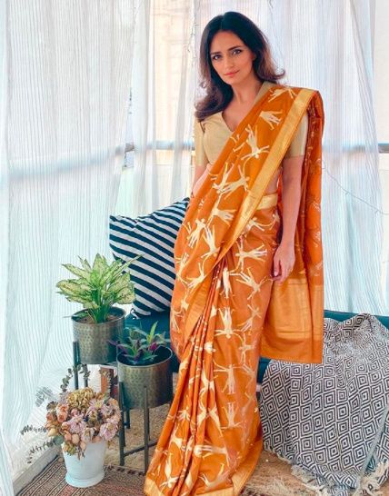 a sustainable saree! 1